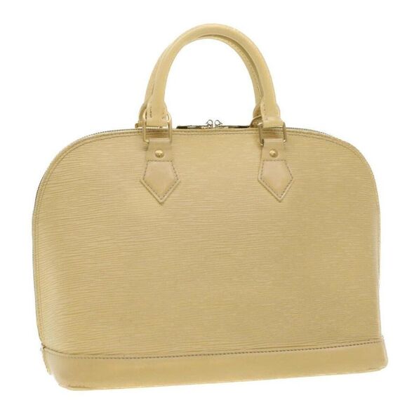 LOUIS VUITTON Epi Alma Hand Bag White Vanilla - Picture 1 of 15
